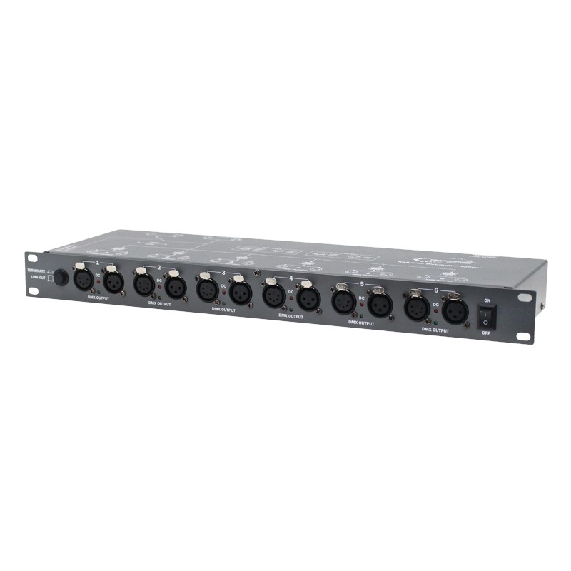 Transcension RS 6 Rackmount DMX Distribution Splitter