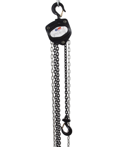 1 Tonne Chain Block Hoist - 10m Chain
