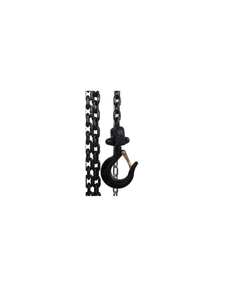 1 Tonne Chain Block Hoist - 10m Chain