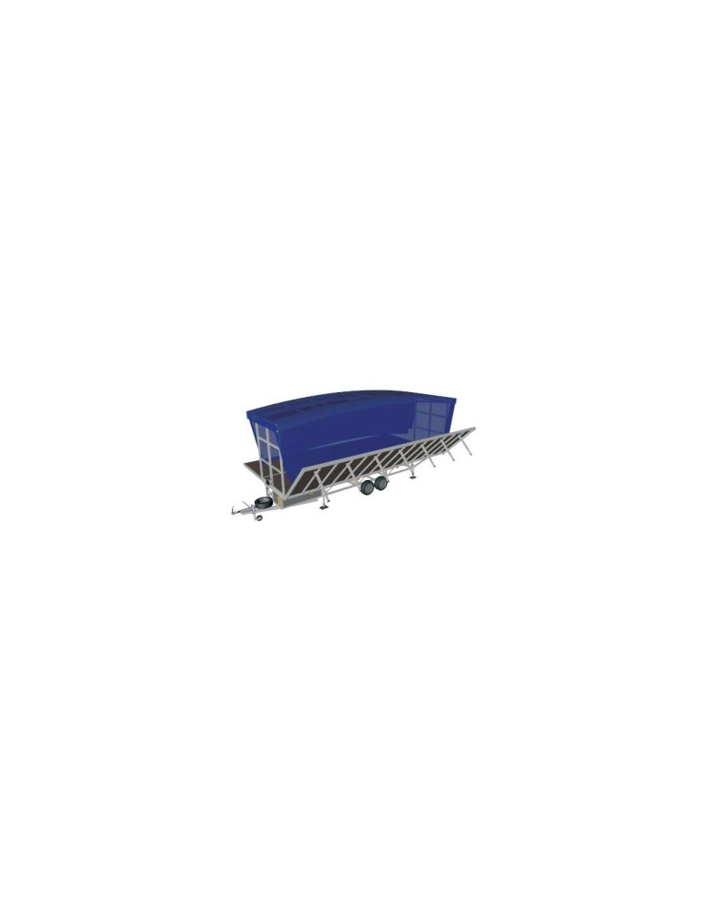 8m x 6m Mobile Outdoor Trailer Stage