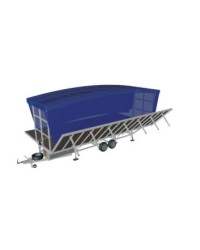 8m x 6m Mobile Outdoor Trailer Stage