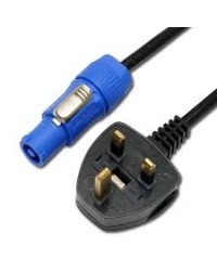 Hire or rent 13a Plug to Powercon Cable