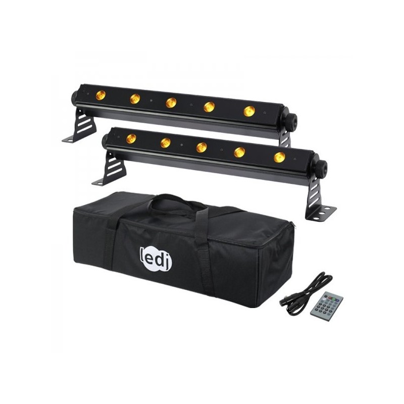Hire LEDJ Q Batten Pack - 2 LED battens in road bag