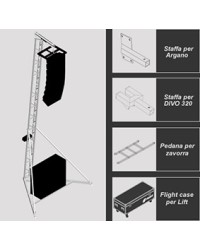 Hire or rent Trabes PA Line Array Towers 4.5m