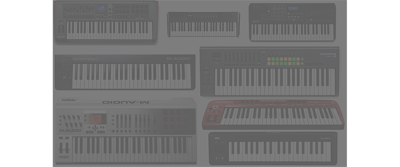 Hire Keyboards and controllers