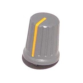 Pioneer DJM-600 Replacement Rotary Knob - Mid EQ/Yellow