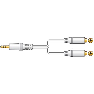 AV Link 3.5mm Stereo Headphone Splitter
