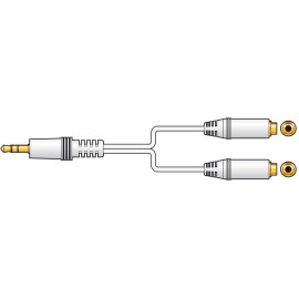 AV Link 3.5mm Stereo Headphone Splitter