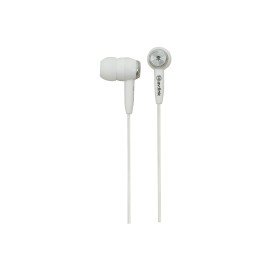 SILVER / WHITE IN EAR EARPHONES IPOD IPAD LAPTOP PHONE - FREE