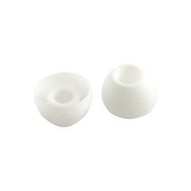 SILVER / WHITE IN EAR EARPHONES IPOD IPAD LAPTOP PHONE - FREE