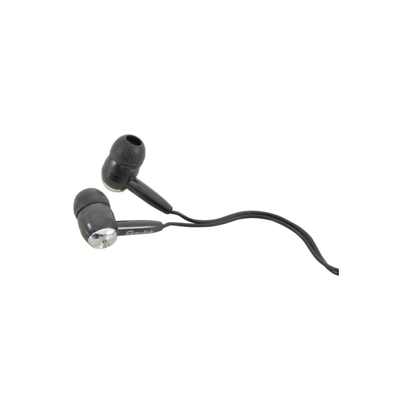 BLACK IN EAR EARPHONES IPOD IPAD LAPTOP PHONE FREE SHIPPING
