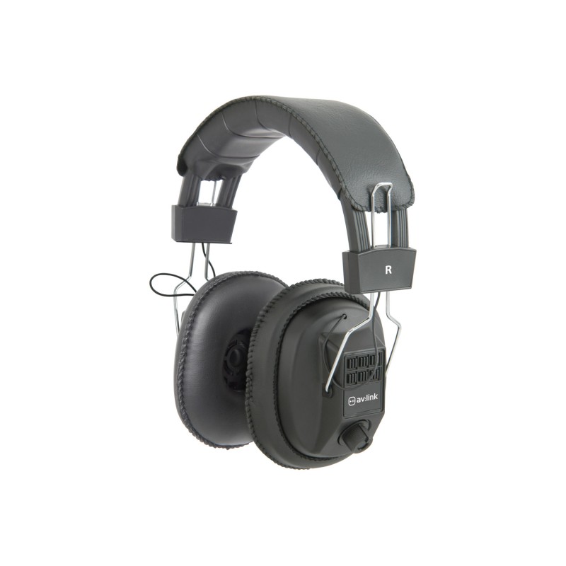 AV Link MSH40, Mono/stereo headphones with volume control