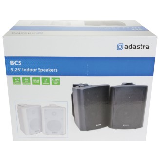 Adastra BC5-W 5.25" Stereo speaker, White