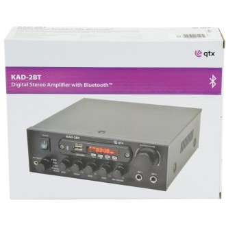 QTX KAD-2BT Digital Stereo Amplifier with Bluetooth®