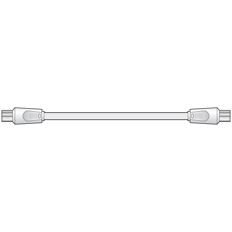 AV Link Coaxial Plug to Plug Leads