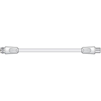 AV Link Coaxial F-type Plug to Coax Plug Leads