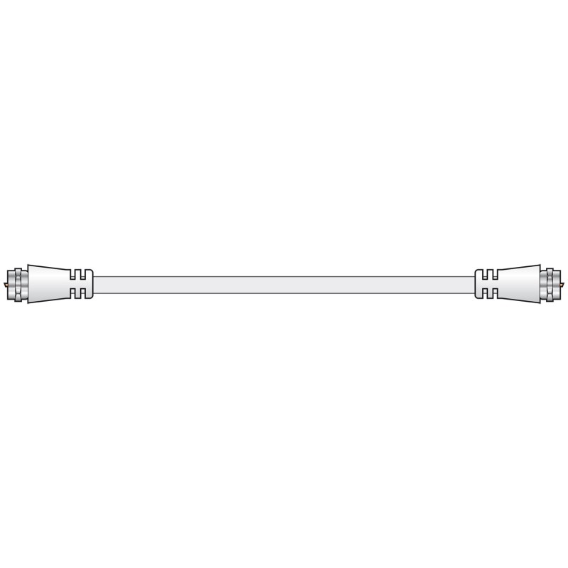 AV Link Coaxial F-type Plug to Plug Leads