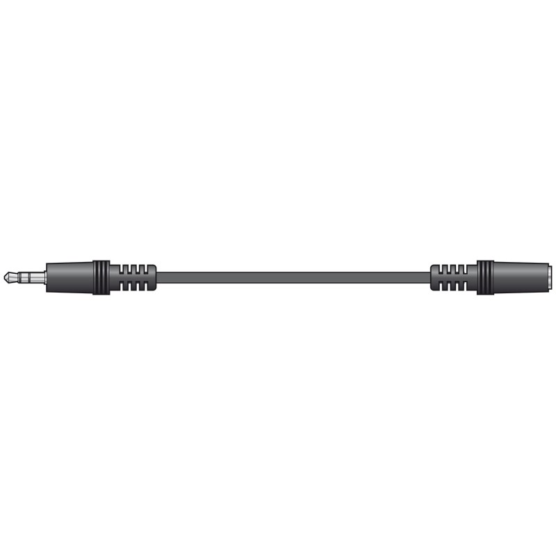 AV Link Standard 3.5mm stereo plug to socket 6.0m