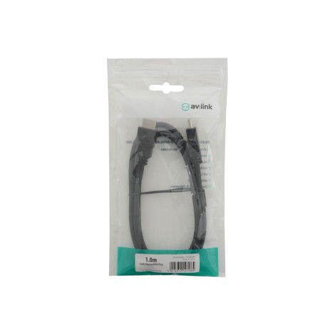 AV Link HDMI High Speed with Ethernet Plug to Plug Leads