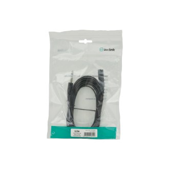 AV Link 6.3mm Stereo Plug to 6.3mm Stereo Socket Leads