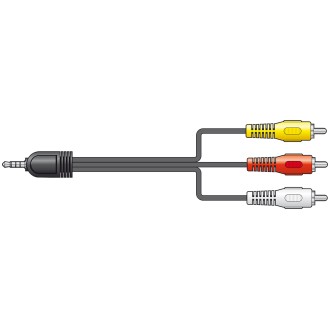 AV Link Camcorder Audio/Video Lead