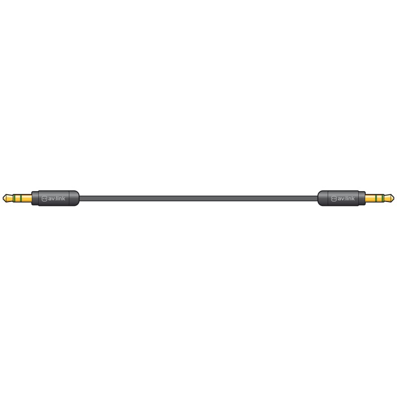 AV Link Precision 3.5mm Stereo Plug to 3.5mm Stereo Plug Leads