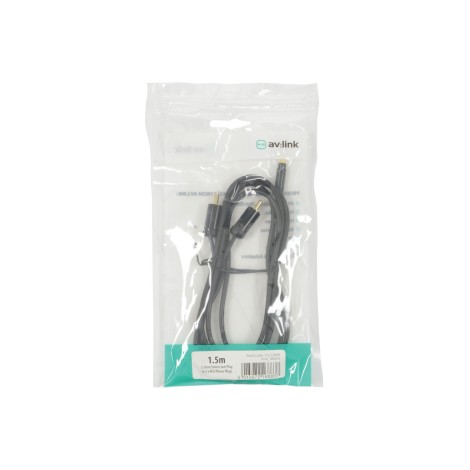AV Link Precision 3.5mm Stereo Jack Plug to 2 x RCA Plugs Lead
