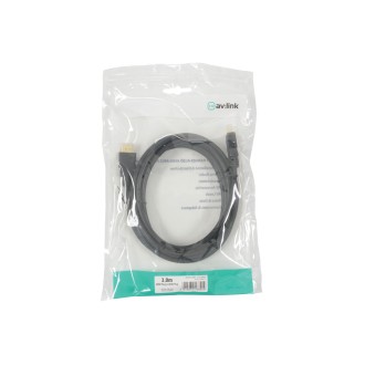 AV Link High Quality 4K Ready HDMI Leads - Plug to Plug