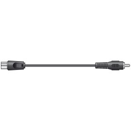 AV Link Coaxial Plug to RCA Plug Game Console Lead