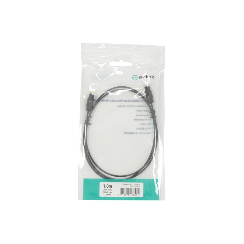AV Link Fibre Optic Toslink Leads