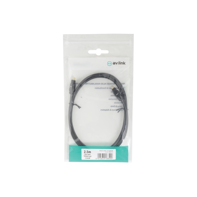 AV Link Fibre Optic Toslink Leads