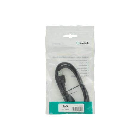 AV Link USB 2.0 Type A Plug to Mini Type B Plug 5Pin Leads