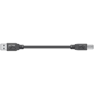 AV Link USB 2.0 Type A Plug to Type B Plug Leads