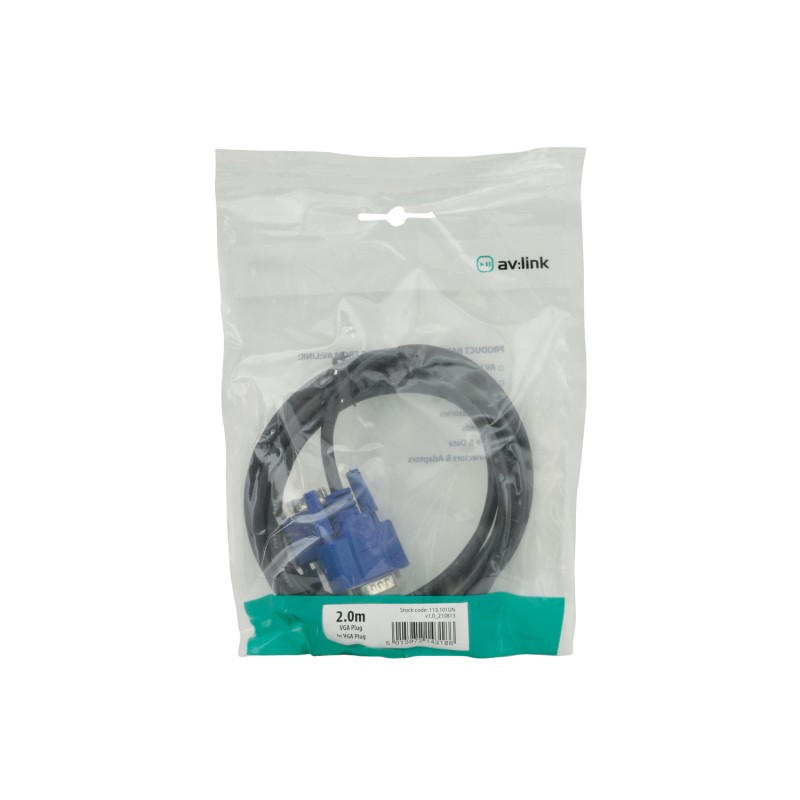 AV Link VGA Plug to Plug Leads