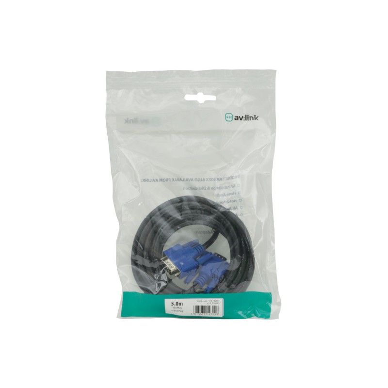 AV Link VGA Plug to Plug Leads