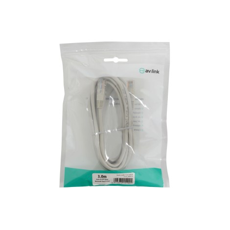 AV Link Economy U/UTP RJ45 Network Patch Leads
