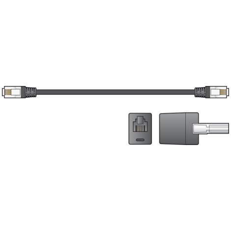 AV Link High Quality RJ11 Plug to Plug Modem Leads