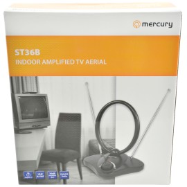 Mercury ST36B Indoor Amplified TV Aerial