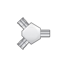 AV Link Coaxial Y Splitter