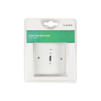 AV Link HDMI Steel Wallplate