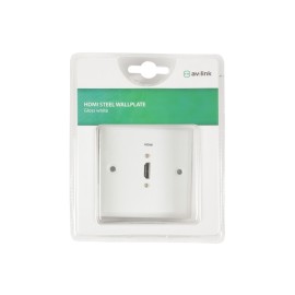 AV Link HDMI Steel Wallplate