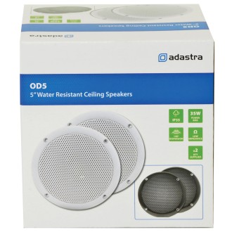 Adastra OD5-W4 OD Series Water Resistant Speakers