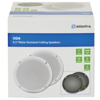 Adastra OD6-W8 OD Series Water Resistant Speakers