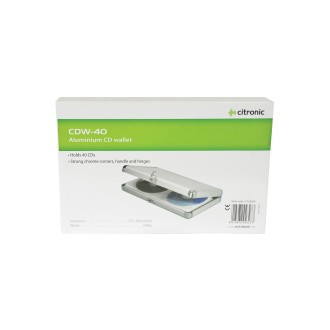 Citronic CDW-40 Aluminium CD Flight Cases