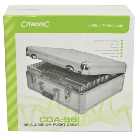 Citronic CDA:96 Aluminium CD Flight Cases