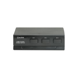 AV Link AD-AUD31 3 Way Cd/Aux Stereo Switch
