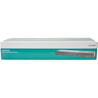 AV Link AD-SPK18 8 Way Loudspeaker Selector