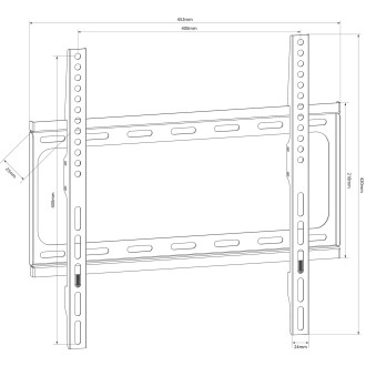 AV Link SF401 Fixed TV Wall Bracket