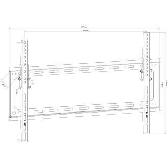 AV Link ST601 Tilt TV Wall Bracket