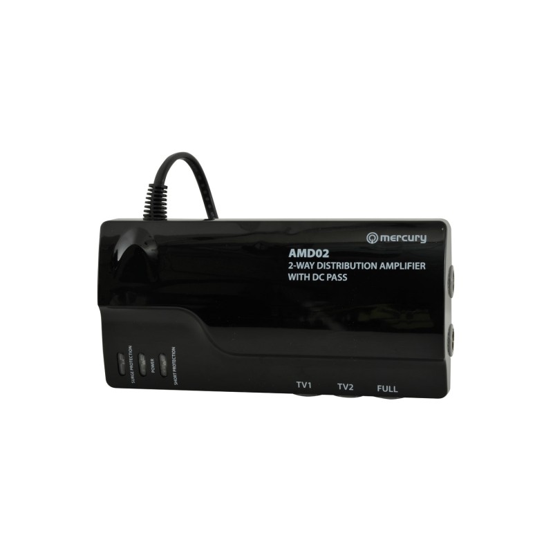 Mercury AMD02 4G Ready VHF/UHF Distribution Amplifiers with DC